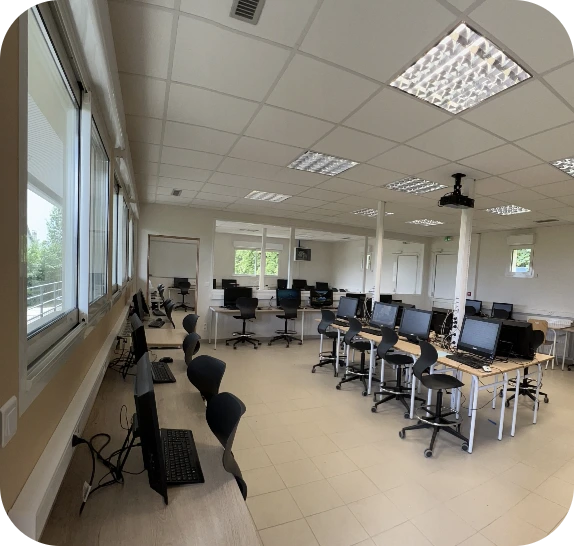 salle de classe saint caprais
